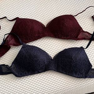 Maidenform Lace Wireless Bras (2)